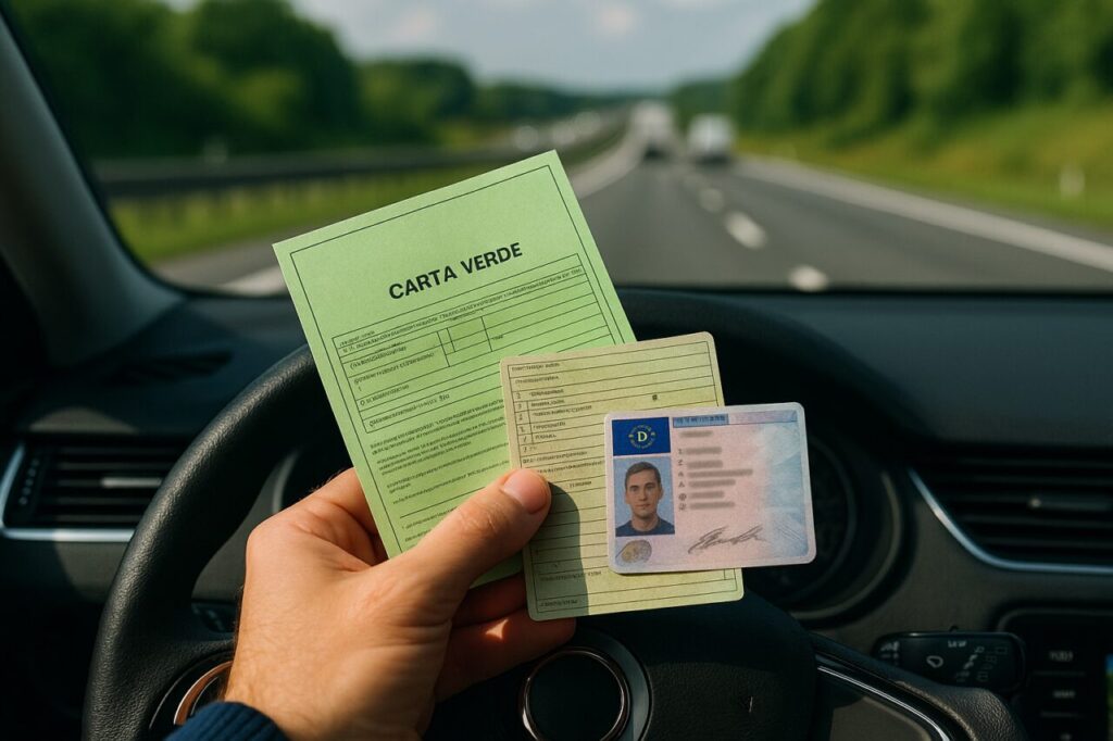 Documentación obligatoria para viajar al extranjero con un coche de renting: carta verde, permiso de circulación y carnet de conducir