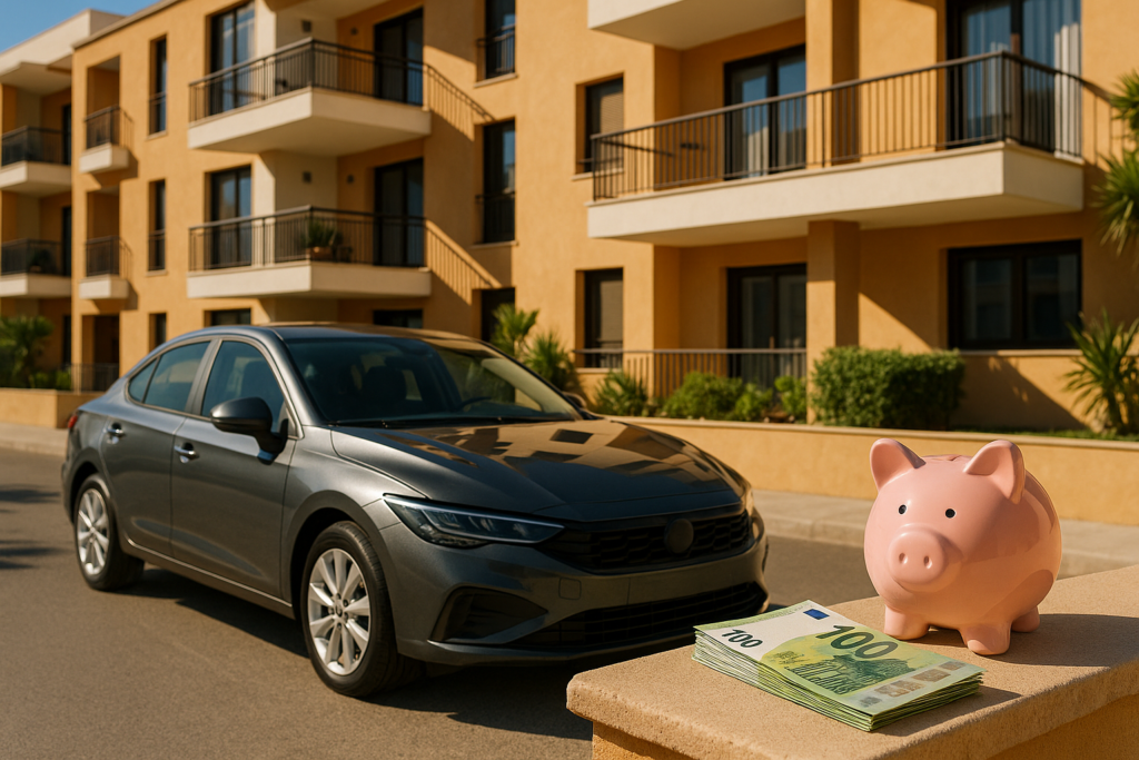 Renting sin entrada ahorro de capital frente a compra de coche con desembolso inicial