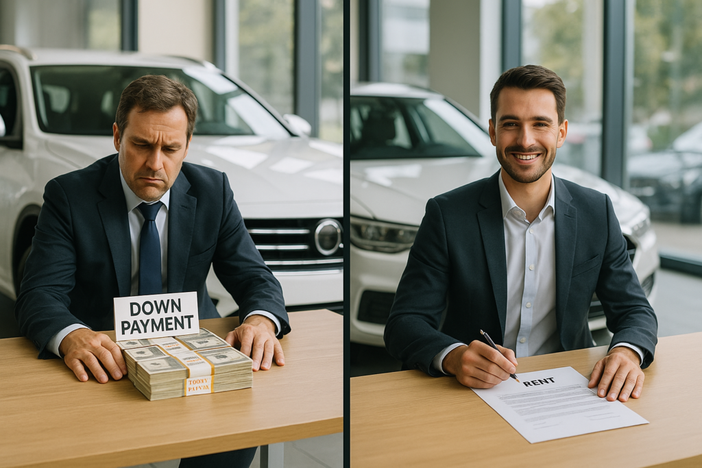 Comparativa renting versus compra de coche para autónomos y empresas